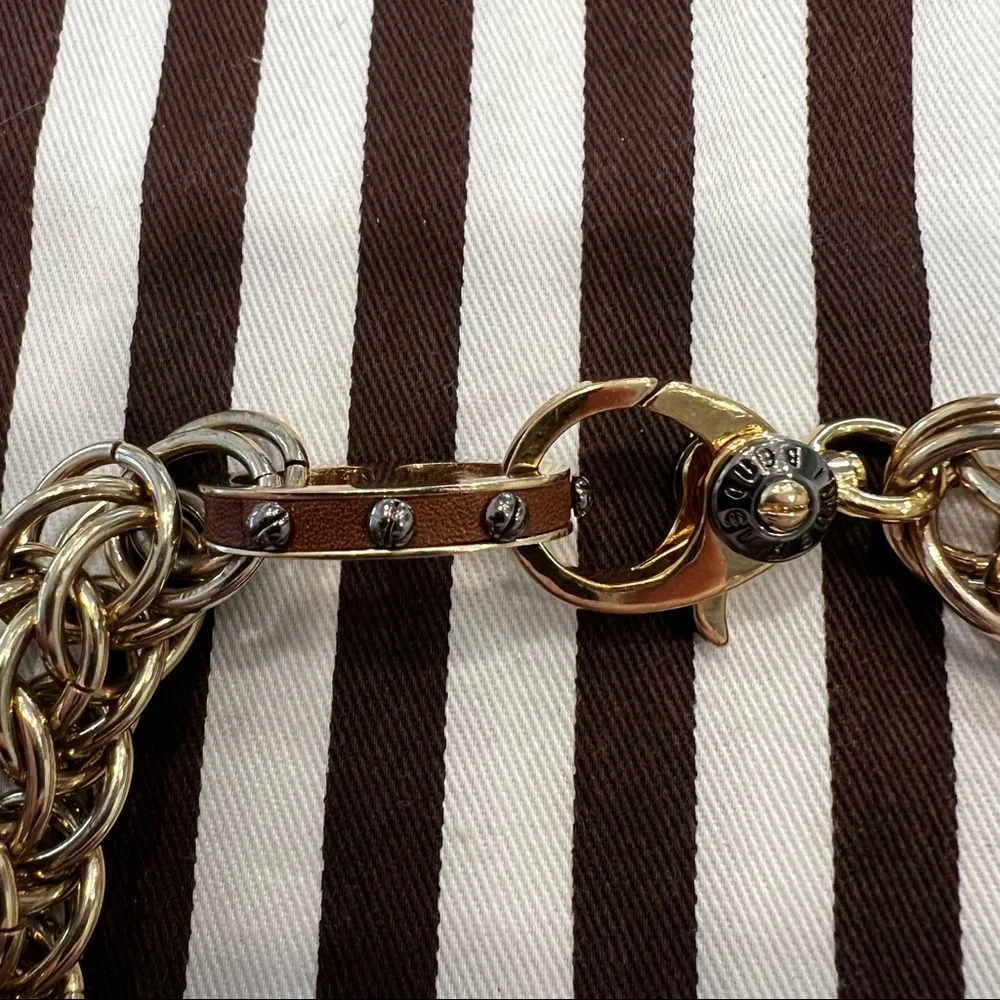 Henri Bendel “Chain Me Down” Necklace | Bold Gold Chain | Statement Chic - Picture 6 of 14